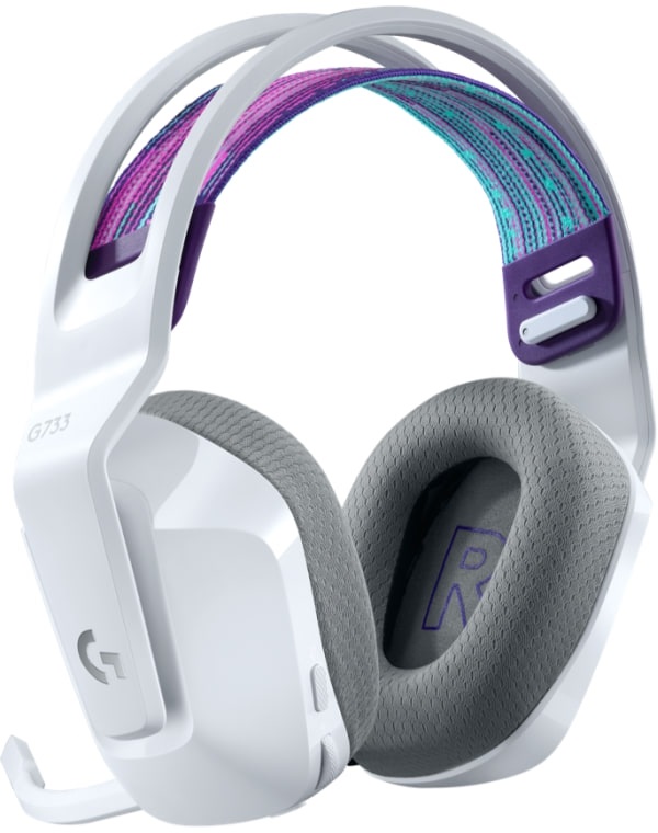 Logitech G733 Lightspeed Wireless RGB fehér gamer headset