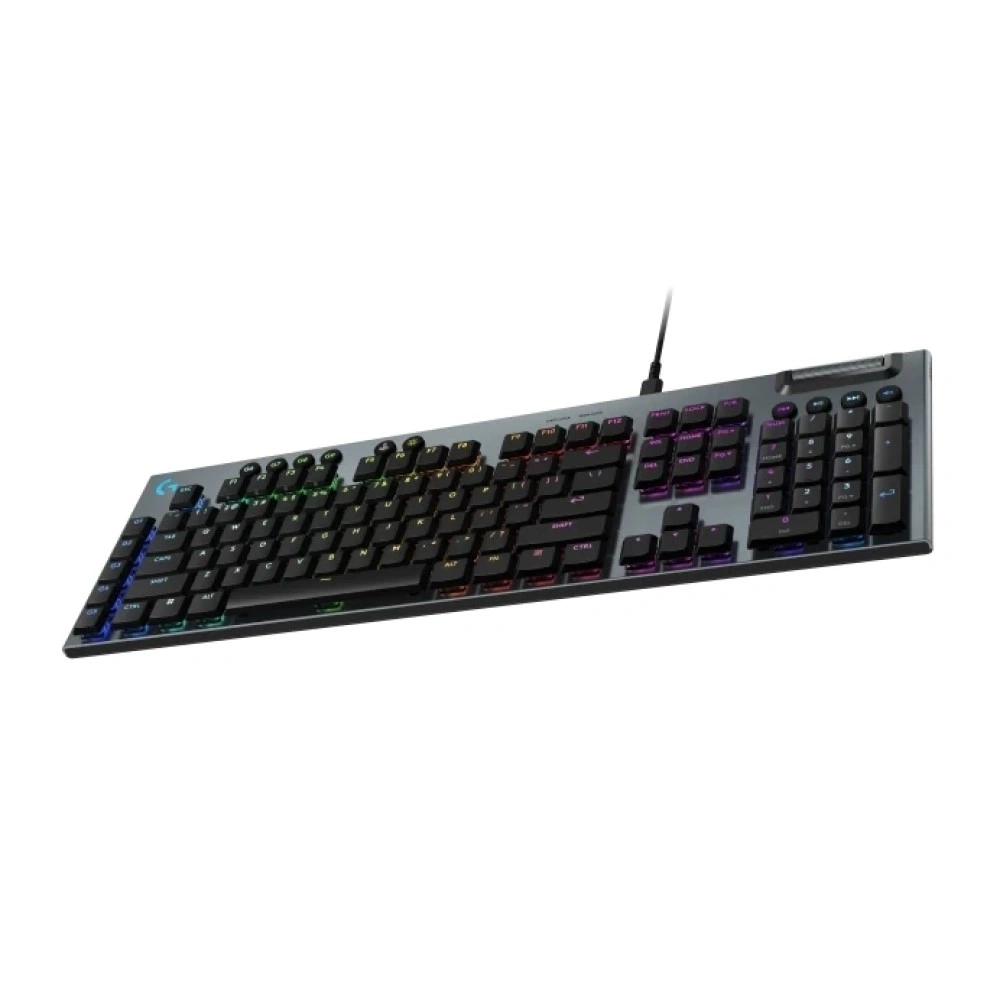 Logitech G915 X Corded  US vezetékes fekete billentyűzet