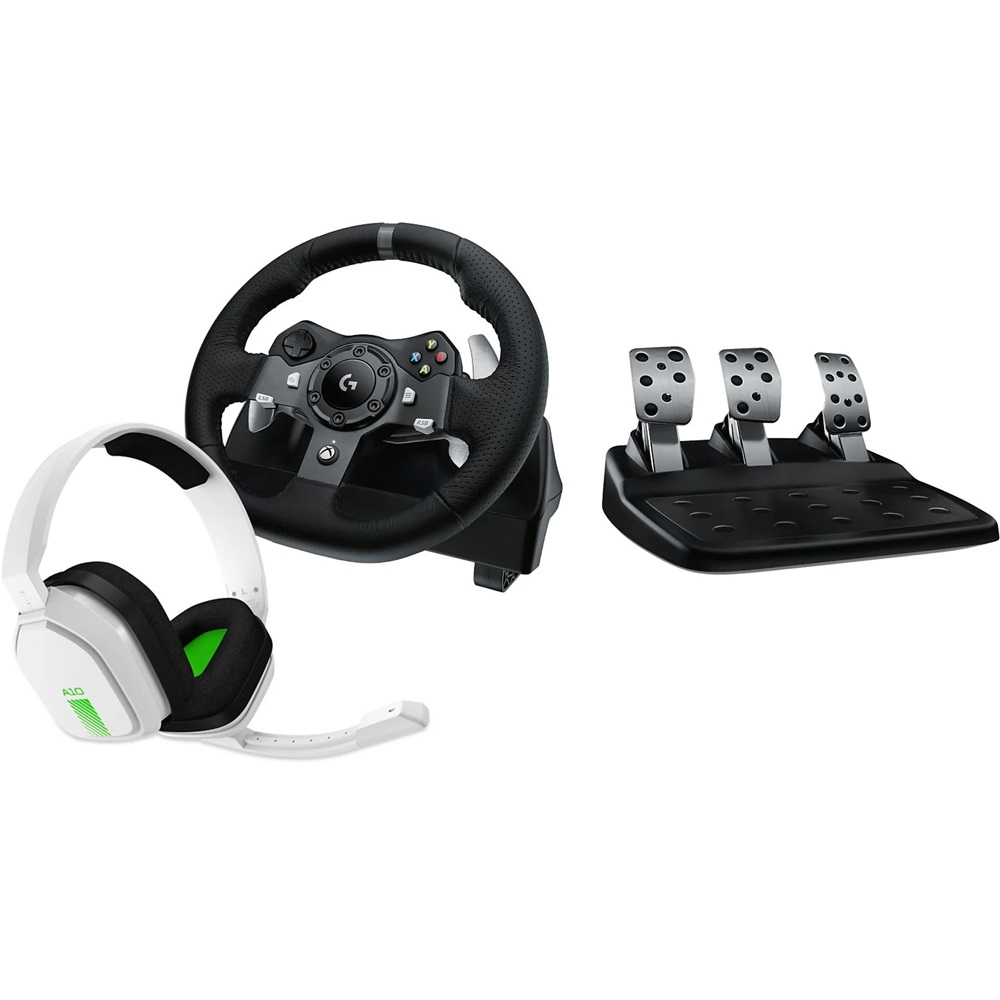 Logitech G920 Driving Force PC/XBox kormány + ASTRO A10 headset csomag (Újszerű)