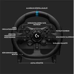 Logitech G923 Racing Wheel and Pedals PS4/PS5/PC kormány + pedál