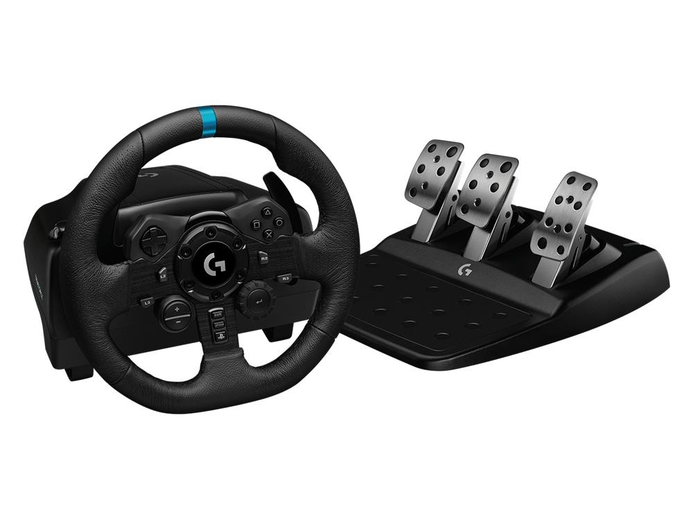 Logitech G923 Racing Wheel and Pedals PS4/PS5/PC kormány + pedálsor