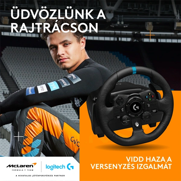 Logitech G923 Racing Wheel and Pedals Xbox One/PC kormány + pedál