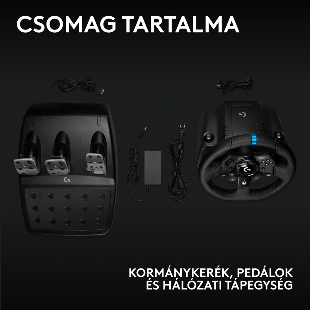 Logitech G923 Racing Wheel and Pedals Xbox One/PC kormány + pedál