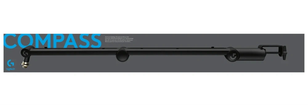 Logitech G Compass Prémium közvetítőmikrofon-tartó kar