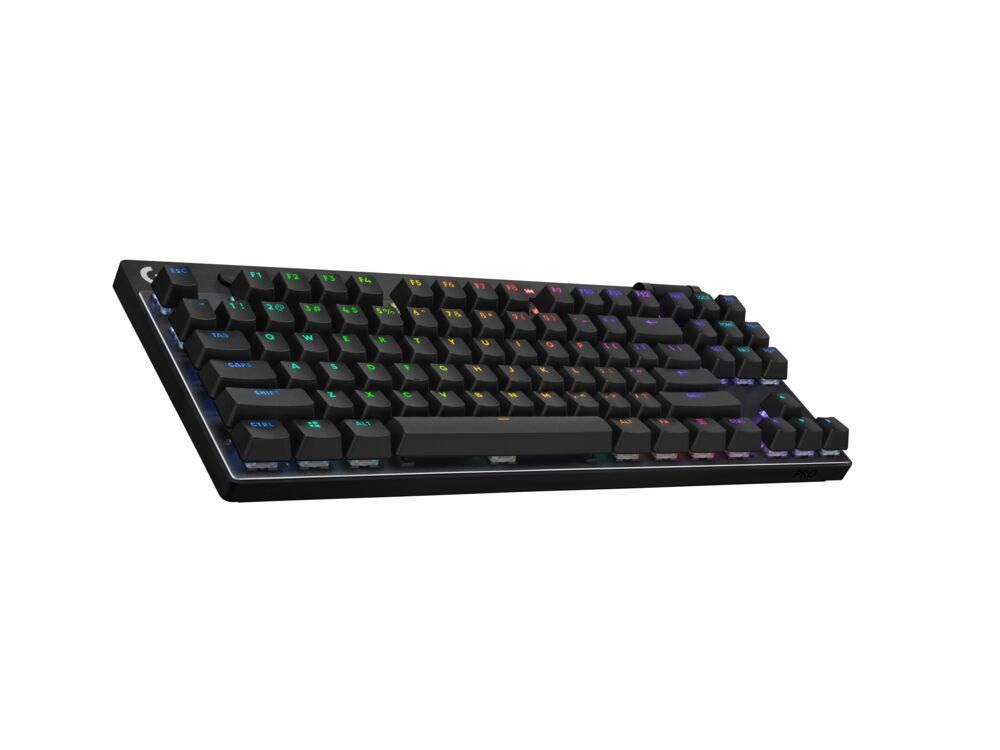 Logitech G PRO X TKL LIGHTSPEED US vezeték nélküli RGB fekete gamer billentyűzet