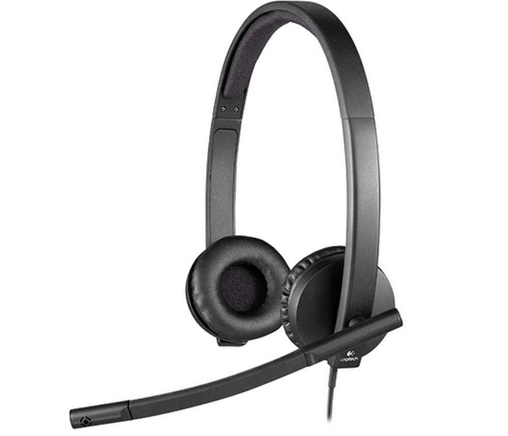 Logitech H570e USB fekete headset