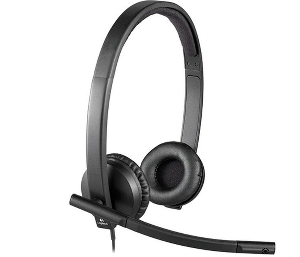 Logitech H570e USB fekete headset