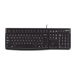Logitech K120 HUN USB fekete billentyűzet