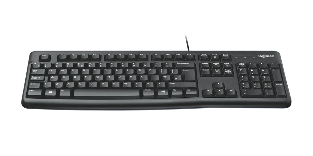 Logitech K120 HUN USB fekete billentyűzet