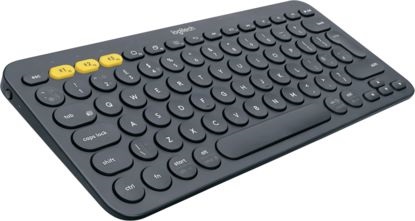 Logitech K380 Multi-device UK Bluetooth sötétszürke billentyűzet