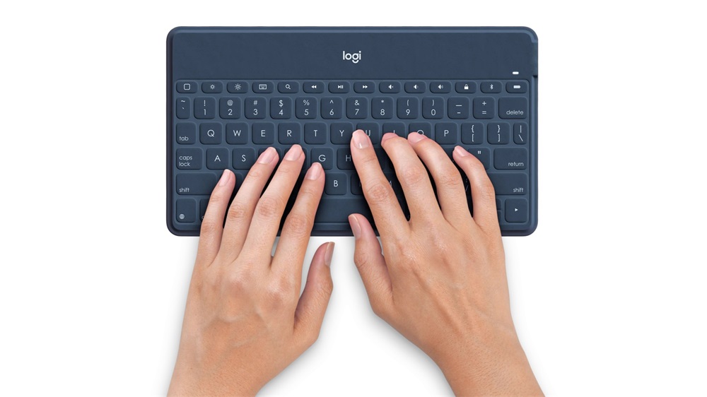 Logitech Keys-To-Go UK kék vezeték nélküli billentyűzet