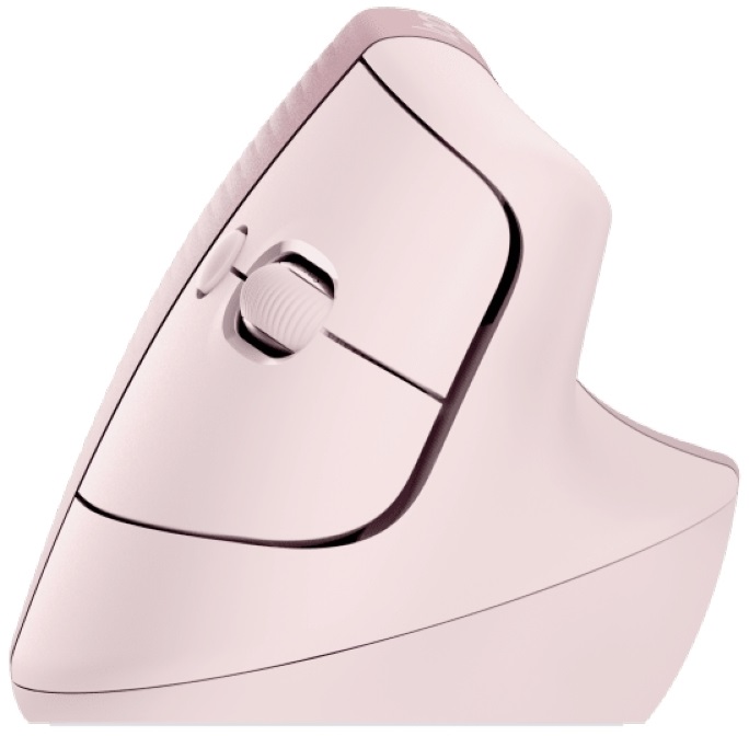 Logitech Lift vertikális vezeték nélküli rózsaszín egér (Újszerű)