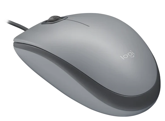 Logitech M110 Silent szürke egér