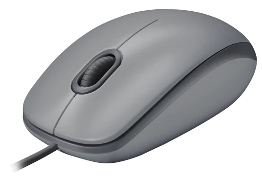 Logitech M110 Silent szürke egér