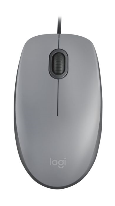 Logitech M110 Silent szürke egér