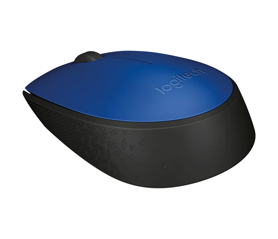 Logitech M171 vezeték nélküli kék notebook egér