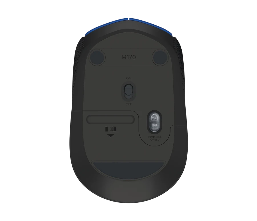 Logitech M171 vezeték nélküli kék notebook egér