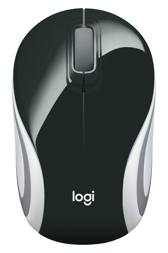 Logitech M187 vezeték nélküli fekete notebook egér