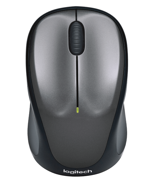 Logitech M235 vezeték nélküli szürke notebook egér