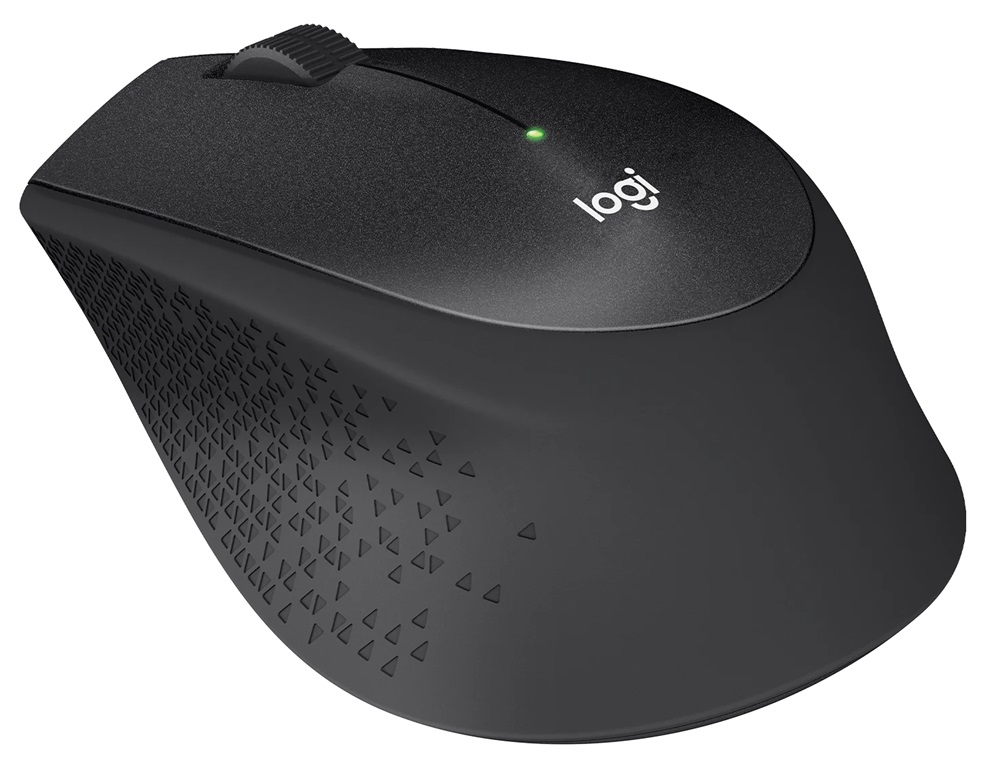 Logitech M330 Silent vezeték nélküli fekete egér