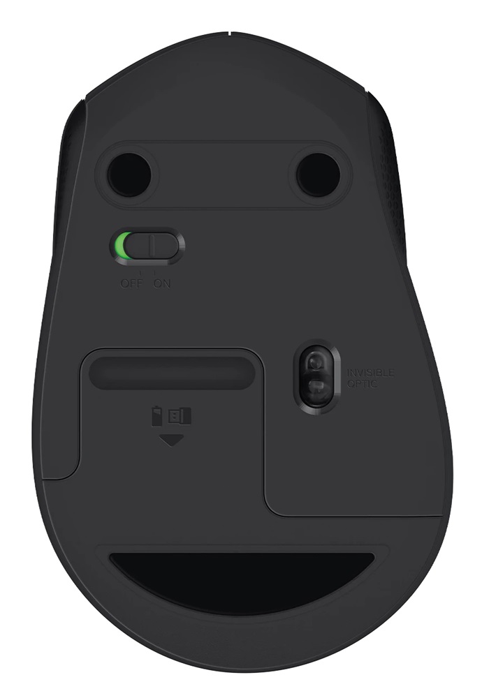 Logitech M330 Silent vezeték nélküli fekete egér