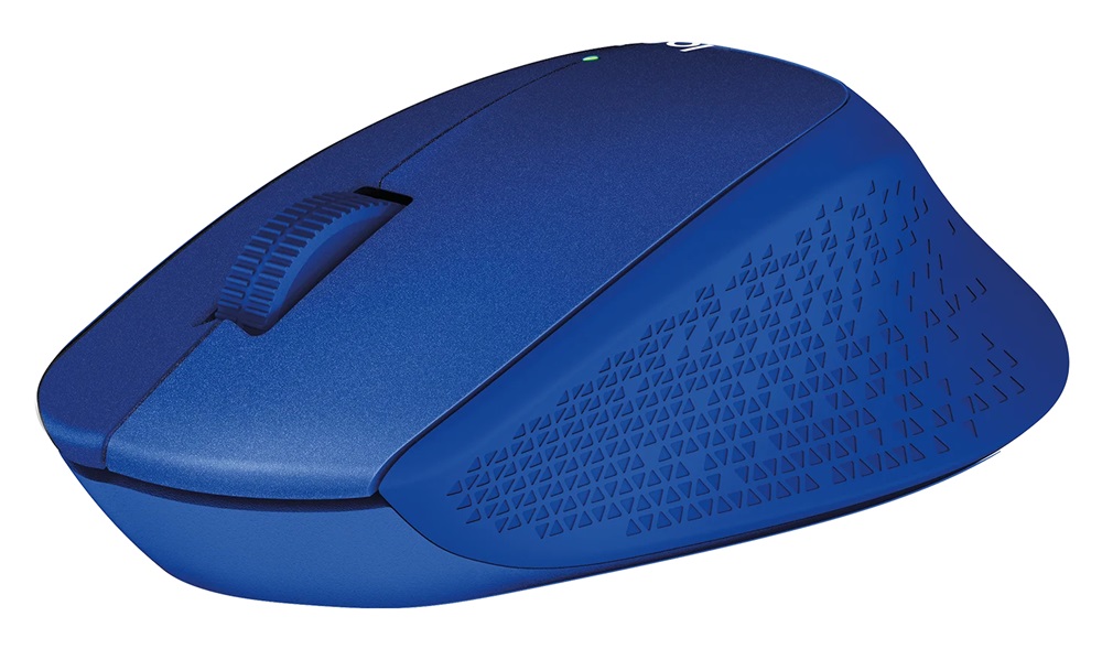 Logitech M330 Silent vezeték nélküli kék egér