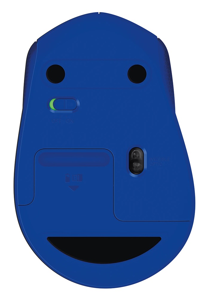 Logitech M330 Silent vezeték nélküli kék egér