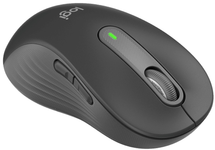 Logitech M650 Signature L balos vezeték nélküli grafitszürke egér