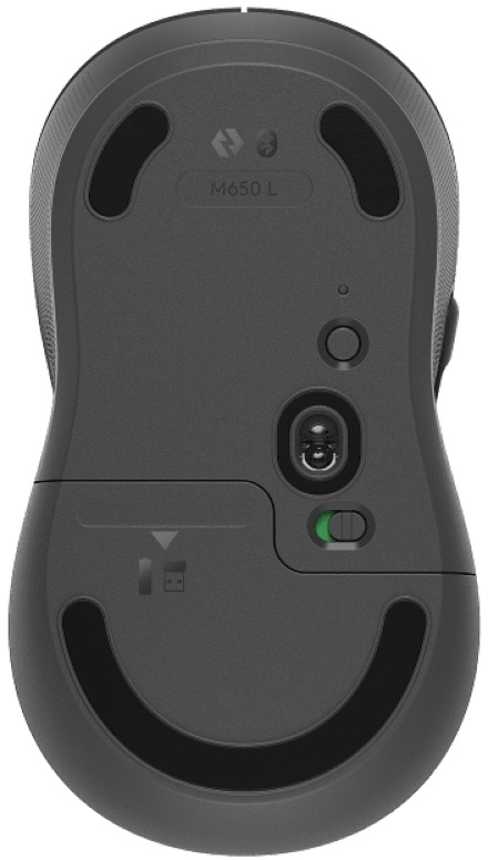 Logitech M650 Signature L vezeték nélküli grafitszürke egér