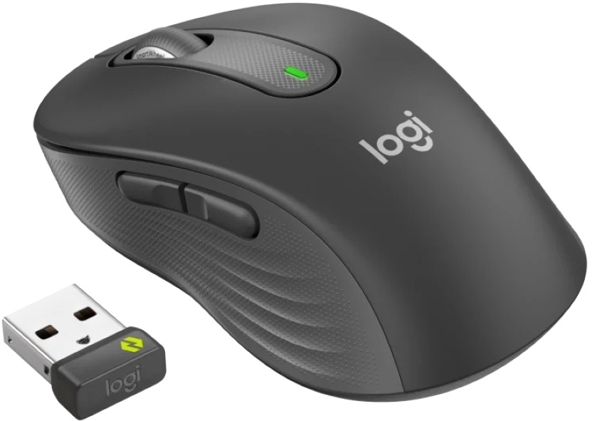 Logitech M650 Signature for Business vezeték nélküli grafitszürke egér