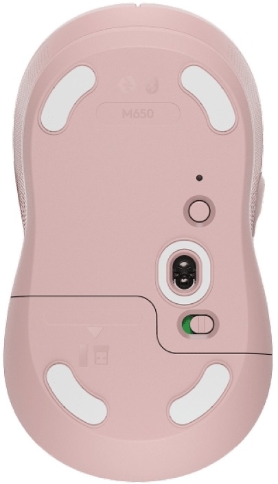 Logitech M650 Signature vezeték nélküli rózsaszín egér