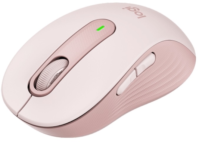 Logitech M650 Signature vezeték nélküli rózsaszín egér