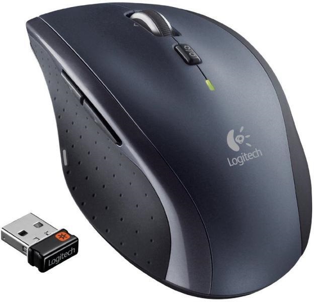 Logitech M705 Marathon vezeték nélküli lézeres fekete egér
