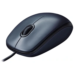 Logitech M90 USB fekete egér