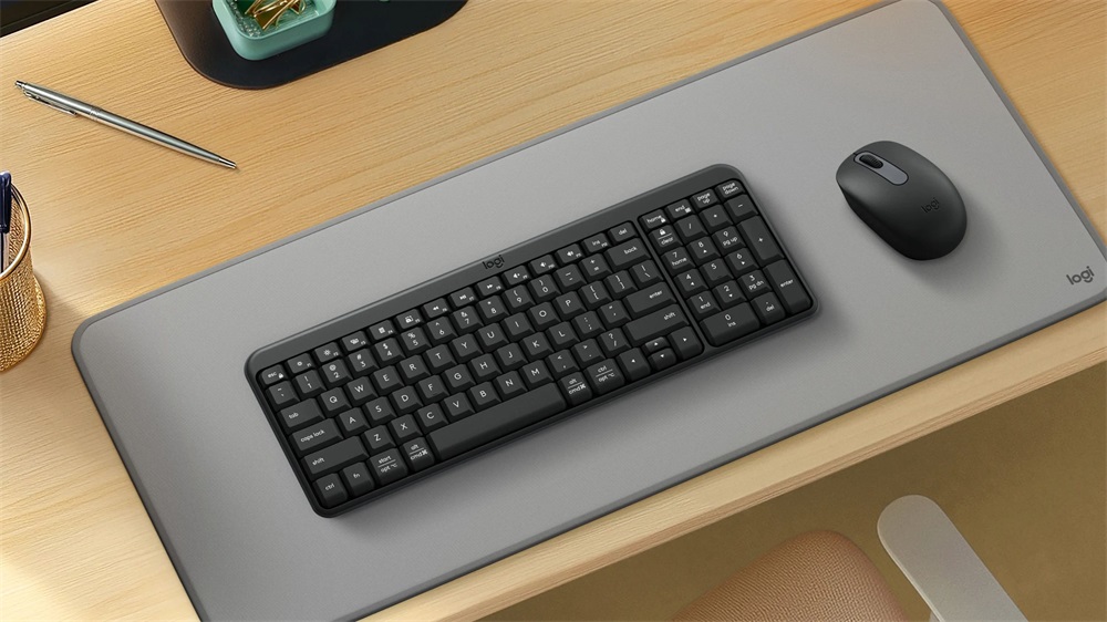 Logitech MK250 HUN grafitszürke vezeték nélküli billentyűzet + egér