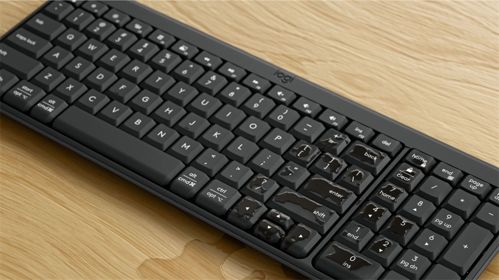 Logitech MK250 HUN grafitszürke vezeték nélküli billentyűzet + egér