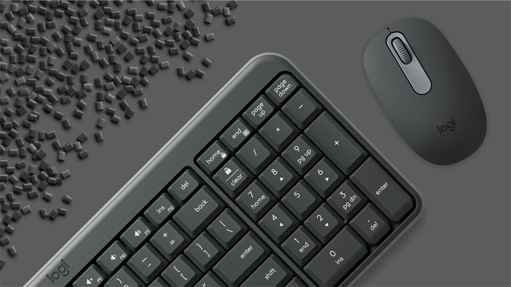 Logitech MK250 HUN grafitszürke vezeték nélküli billentyűzet + egér