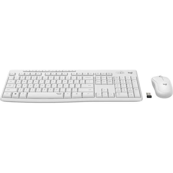 Logitech MK295 Silent HUN fehér vezeték nélküli billentyűzet + egér (Újracsomagolt)