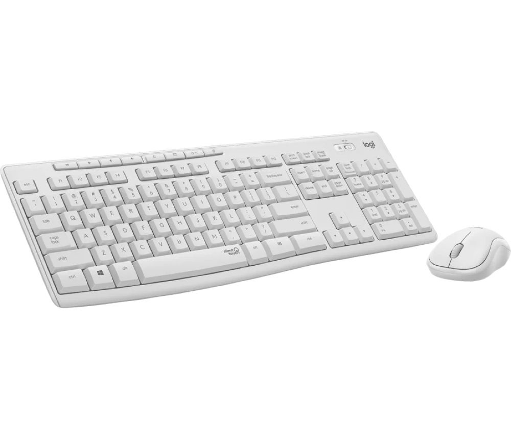 Logitech MK295 Silent HUN fehér vezeték nélküli billentyűzet + egér (Újracsomagolt)