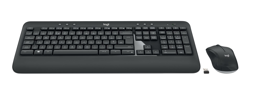 Logitech MK540 Advanced UK fekete vezeték nélküli billentyűzet + egér