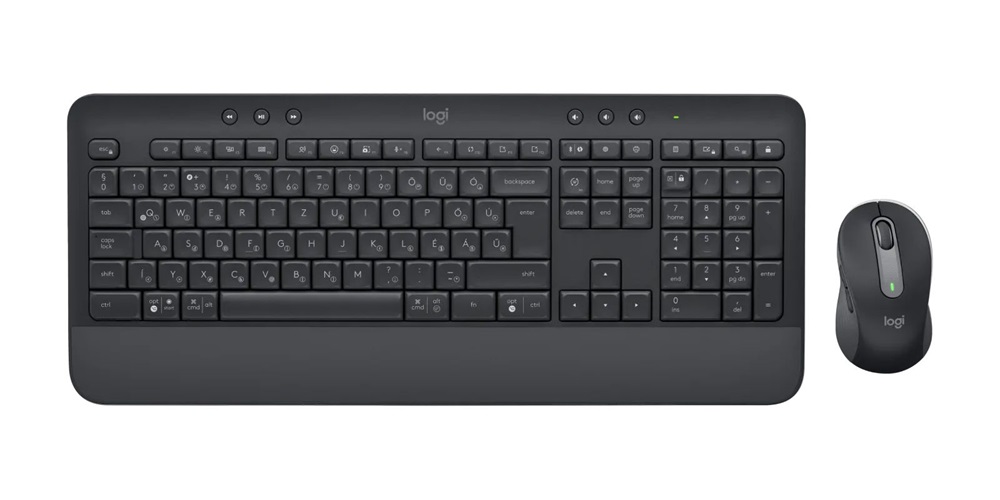 Logitech MK650 Combo For Business vezeték nélküli billentyűzet + egér grafitszürke