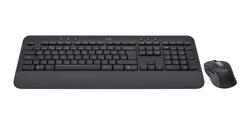Logitech MK650 Combo For Business vezeték nélküli billentyűzet + egér grafitszürke