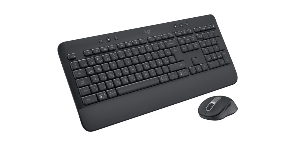 Logitech MK650 Combo For Business vezeték nélküli billentyűzet + egér grafitszürke