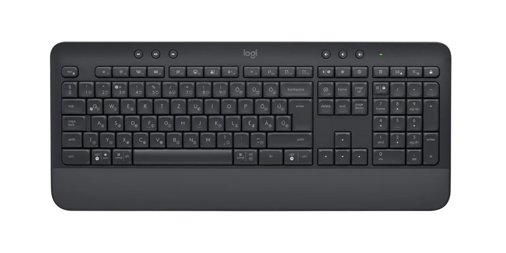 Logitech MK650 Combo For Business vezeték nélküli billentyűzet + egér grafitszürke