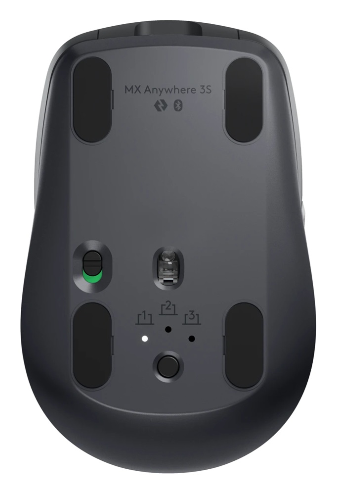 Logitech MX Anywhere 3S vezeték nélküli fekete egér