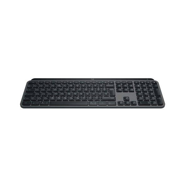 Logitech MX Keys S lézergravírozott magyar kiosztású grafitszürke vezeték nélküli billentyűzet (Újracsomagolt)