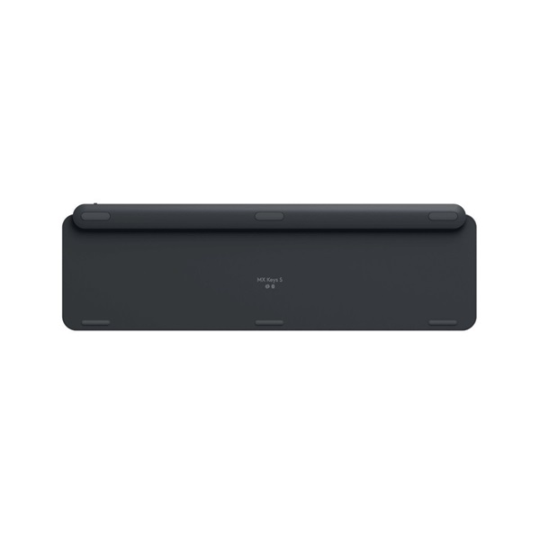 Logitech MX Keys S lézergravírozott magyar kiosztású grafitszürke vezeték nélküli billentyűzet (Újracsomagolt)