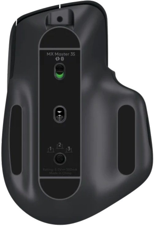Logitech MX Master 3S Performance vezeték nélküli grafitszürke egér