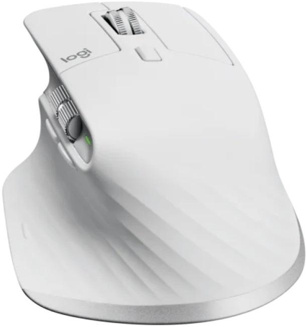Logitech MX Master 3S Performance vezeték nélküli halványszürke egér