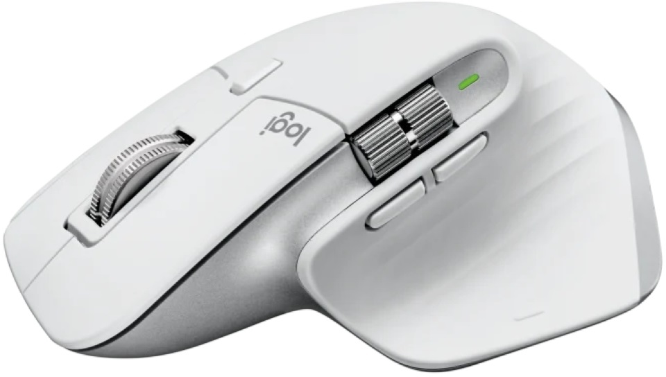 Logitech MX Master 3S Performance vezeték nélküli halványszürke egér